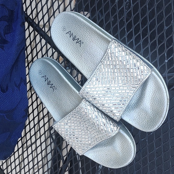 Anna Shoes - Silver Shoes